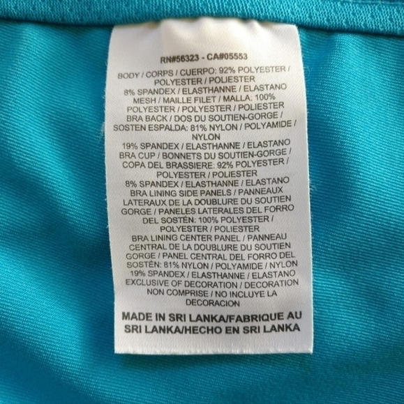 Turquoise Nike Tank Top - Picture 5 of 5